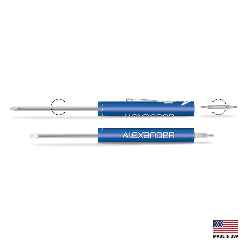 Pocket Partner 4-in-1 Reversible Blade Screwdriver