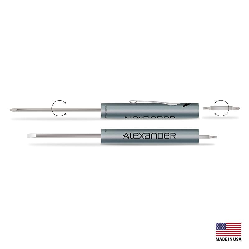 Pocket Partner 4-in-1 Reversible Blade Screwdriver