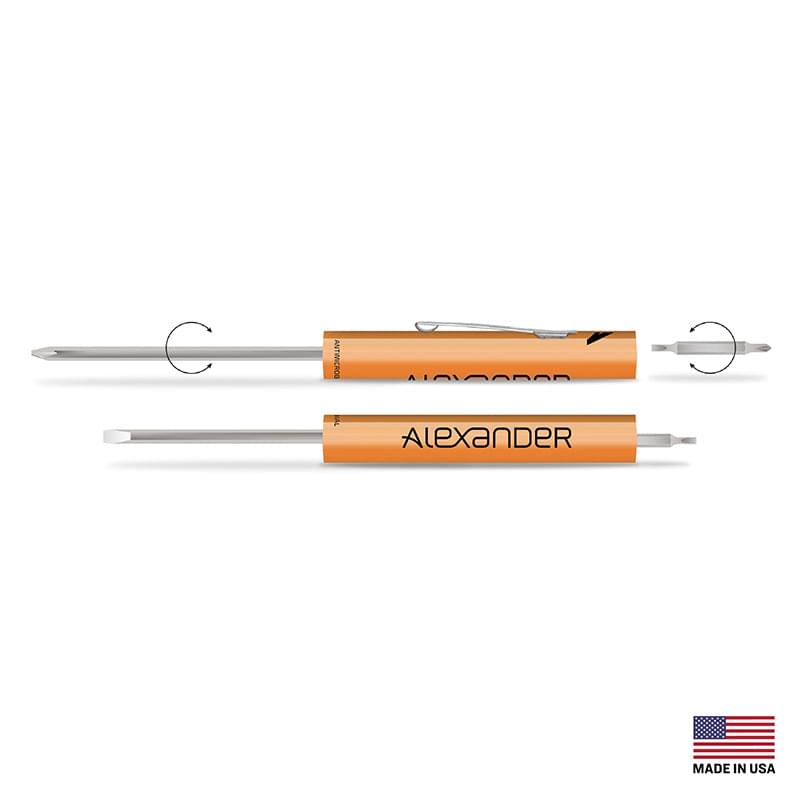 Pocket Partner 4-in-1 Reversible Blade Screwdriver