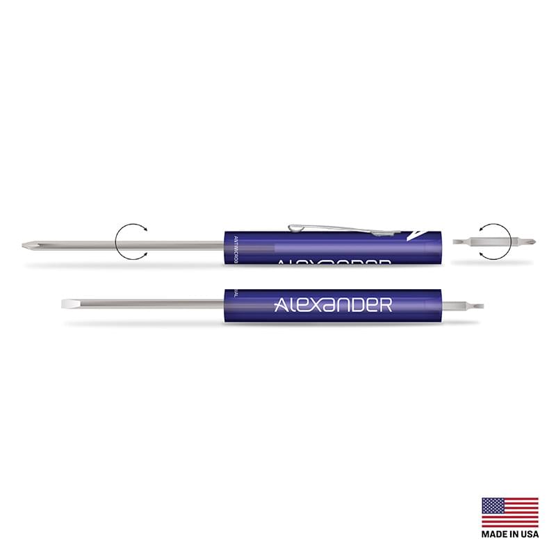 Pocket Partner 4-in-1 Reversible Blade Screwdriver