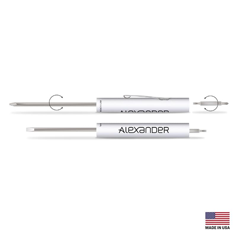 Pocket Partner 4-in-1 Reversible Blade Screwdriver
