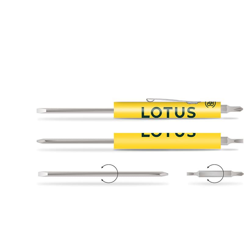 Pocket Partner 4-in-1 Reversible Blade Screwdriver